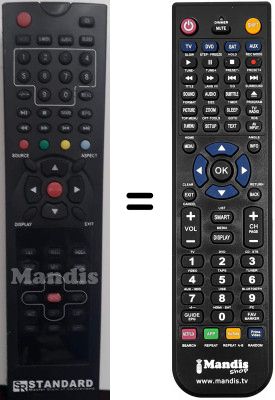 Telecomando equivalente Standard SR2106FH