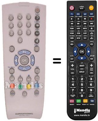 Telecomando equivalente REMCON1038 Telecomando equivalente REMCON1038