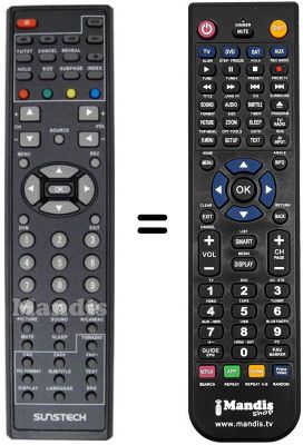 Telecomando equivalente REMCON513