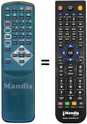 Telecomando equivalente Flint FL2832