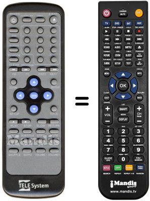 T&eacute;l&eacute;commande &eacute;quivalente REMCON780