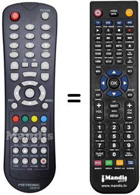 Telecomando equivalente Metronic ZAP BOX EH-M5