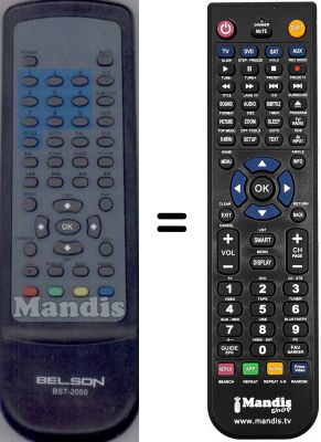 Replacement remote control BST2050