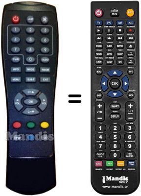 Telecomando equivalente LEPREPVR-1