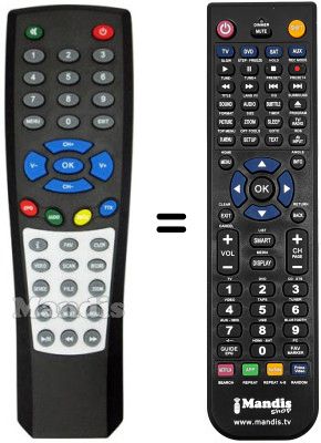 Telecomando equivalente DIKOM DVBT9004
