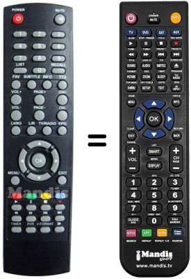 Telecomando equivalente DICRA DT009STB