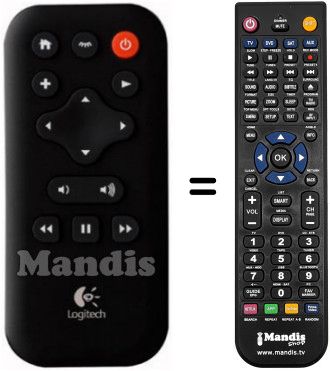 Télécommande équivalente LOG004