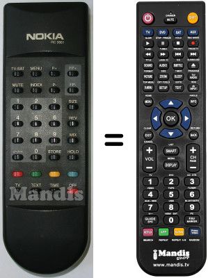 Telecomando equivalente RC0861