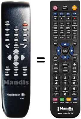 Telecomando equivalente RC424