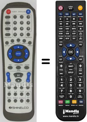 Telecomando equivalente Amstrad DX4015