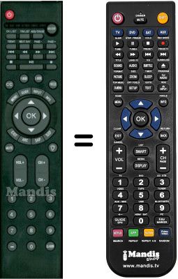 Telecomando equivalente WHV12322
