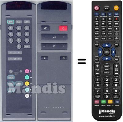 Replacement remote control WHV5165 Replacement remote control WHV5165
