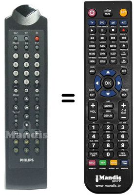 Télécommande équivalente SEC0547