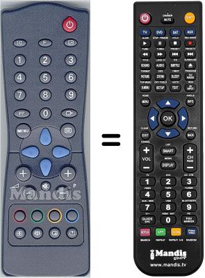 Telecomando equivalente WHV5980