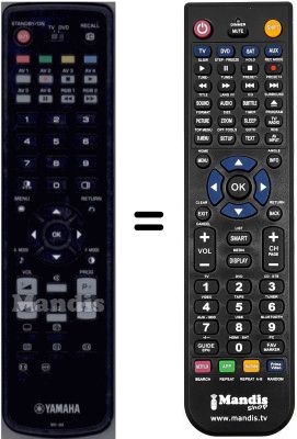 Telecomando equivalente WHV3339