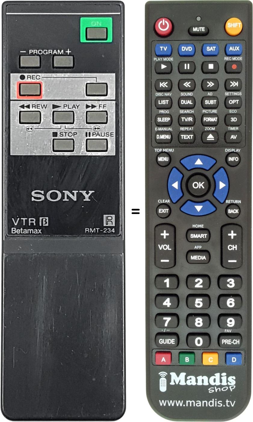 Replacement remote control 146384542