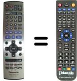 Télécommande équivalente EUR7721X30