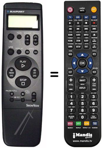 Telecomando equivalente VEQ1560